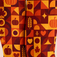 Fall Harvest Graphic Tights Hosiery Pantyhose Z69-6