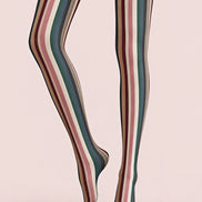 Modern Preppy Stripe Tights Hosiery Z69-60