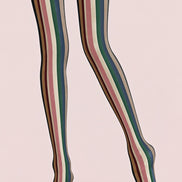 Modern Preppy Stripe Tights Hosiery Z69-60