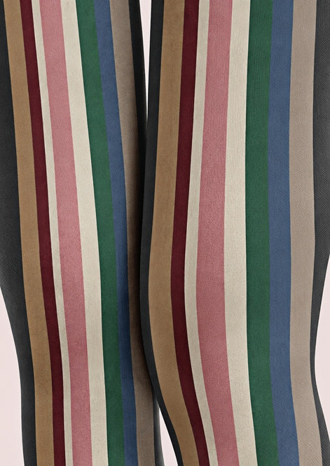 Modern Preppy Stripe Tights Hosiery Z69-60