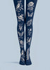 Vintage Floral Bird Butterfly Tights Pantyhose Z69-62