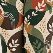Artsy Leaf Pattern Tights Hosiery Pantyhose Z69-68