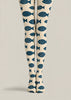 Navy Fish Print Animal Tights Hosiery Pantyhose Z69-76