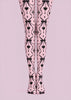 Gothic Pink Bow Heart Tights Hosiery Pantyhose Z69-86