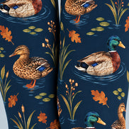 Navy Animal Duck Pattern Tights Hosiery Pantyhose Z69-93
