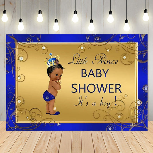 Little Prince Baby Shower Backdrop