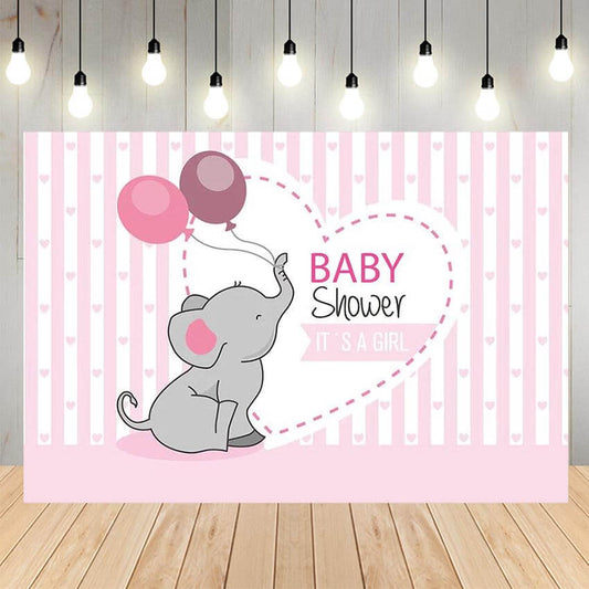 Gender Reveal Backdrop It’s A Girl