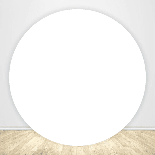 Solid Color Round Backdrop Custom Circle Cover