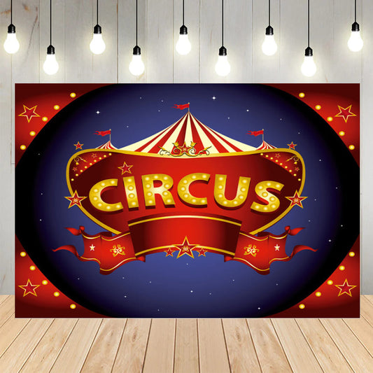 Circus Theme Party Decoration Backdrop