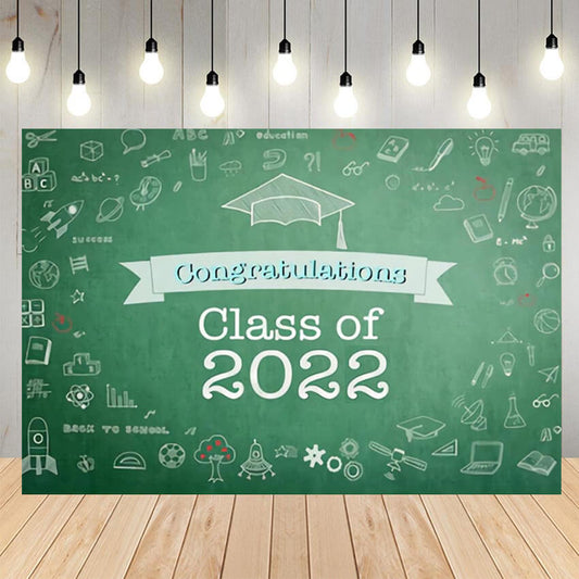 Congratulations Graduation Backdrop Banner